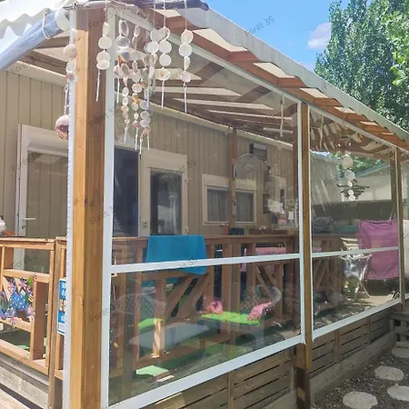 Mobil-home - Clim, Tv, Lv, Ll - La Carabasse 4 Etoiles - Mh-a025 Кемпинг Виас